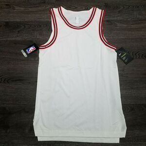 NIKE‎ AEROSWIFT NBA Chicago Bulls Blank Basketball Jersey Mens 40 SMALL White